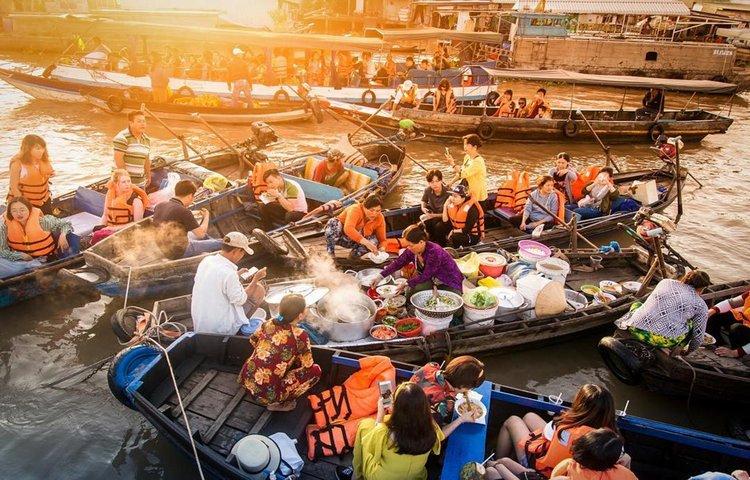 Mekong Floating Markets
