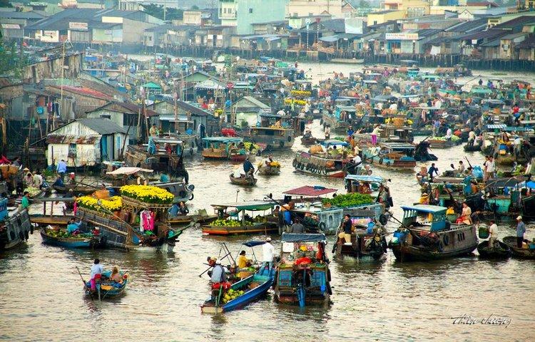 Mekong Floating Markets