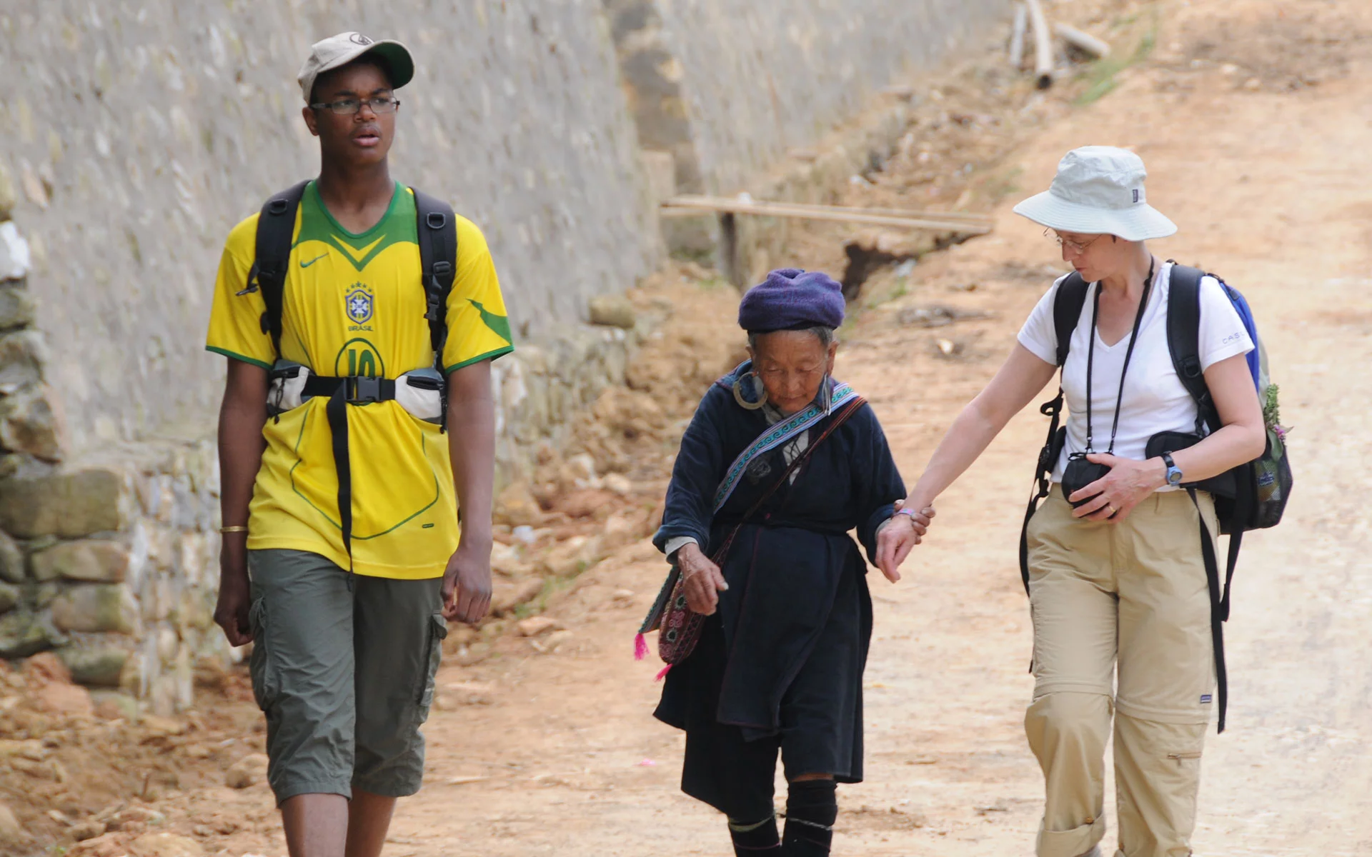 backpack for trekking in sapa