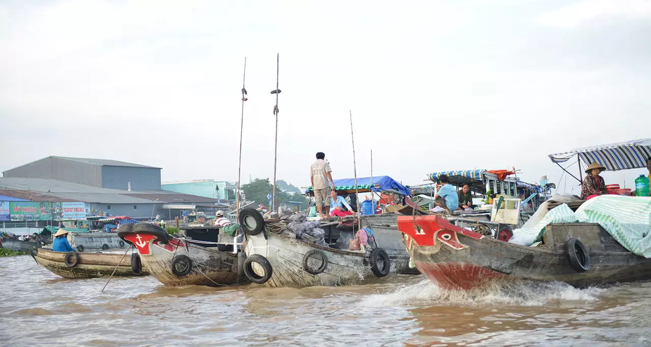 Selling activities on boat