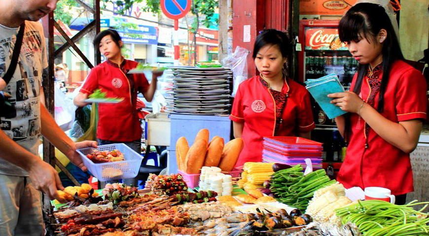 Eat all of the local food