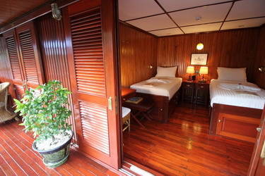 Pandaw Cruise Mekong River Cabins